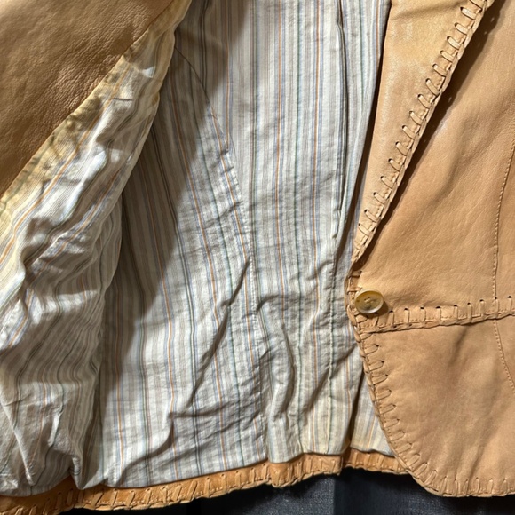 VTG Andrew Marc Genuine Leather Jacket/Blazer  Size XS - Picture 6 of 14